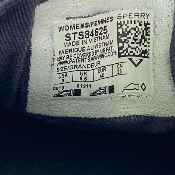 Sperry Women's Plaid Boat Shoes Multicolor Size 9 Casual Slip-On - Picture 8 of 8